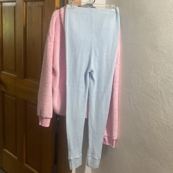 Care Bear set 3X Fluff hoodie+⭐️waffle pant+🧦🐻socks+headband/wristband NIP💕$19 - Picture 14 of 17